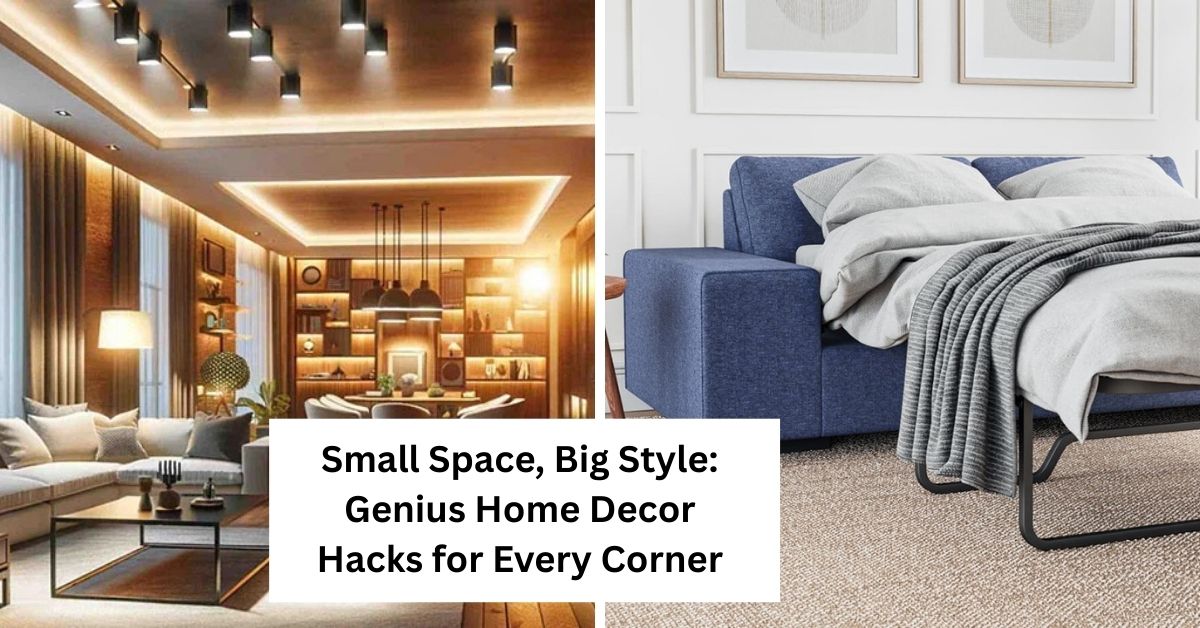 Small Space, Big Style: Genius Home Decor Hacks for Every Corner