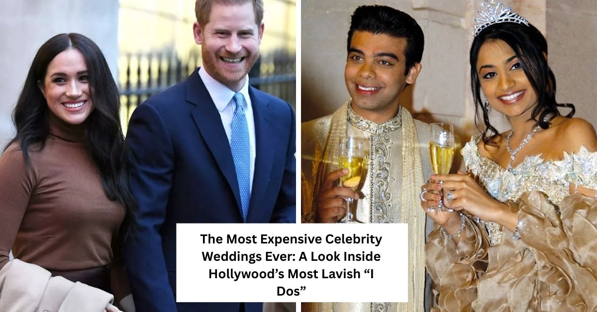 The Most Expensive Celebrity Weddings Ever: A Look Inside Hollywood’s Most Lavish “I Dos”