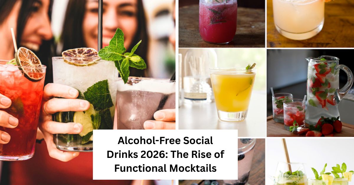 Alcohol-Free Social Drinks 2026: The Rise of Functional Mocktails