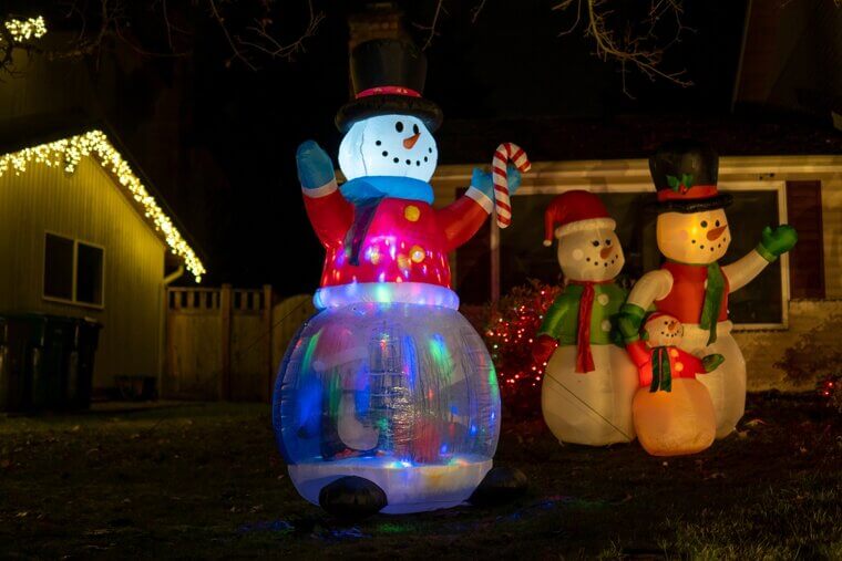 Inflatable Snowmen