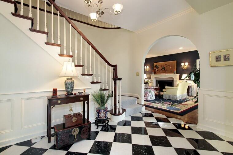 Checkerboard Floors