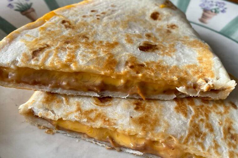 Bean and Cheese Quesadillas