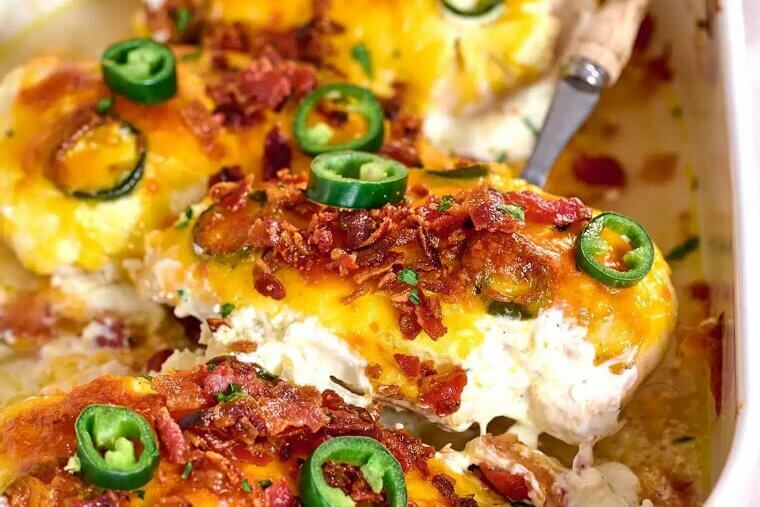 Jalapeno Popper Chicken Salad