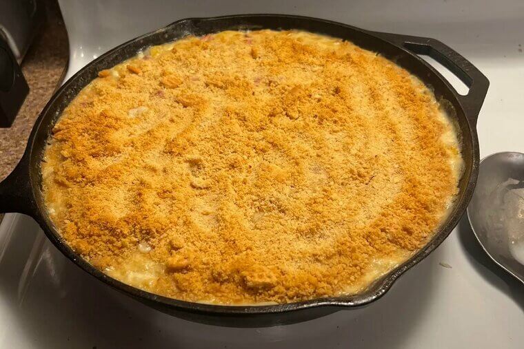 Macaroni and Cheese With Ham